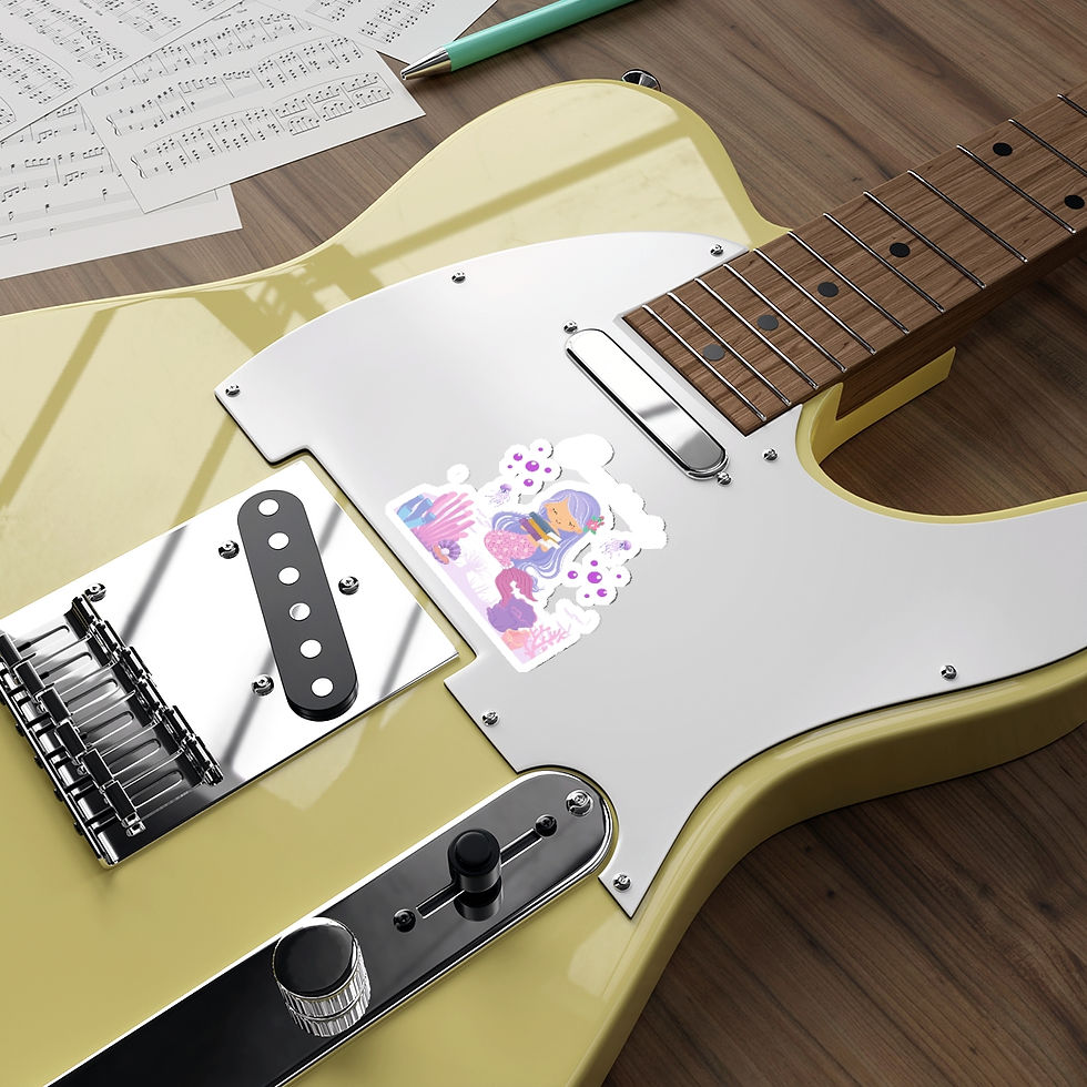 Thumbnail: One More Bedtime Story: Pink and Purple: Die-Cut Stickers