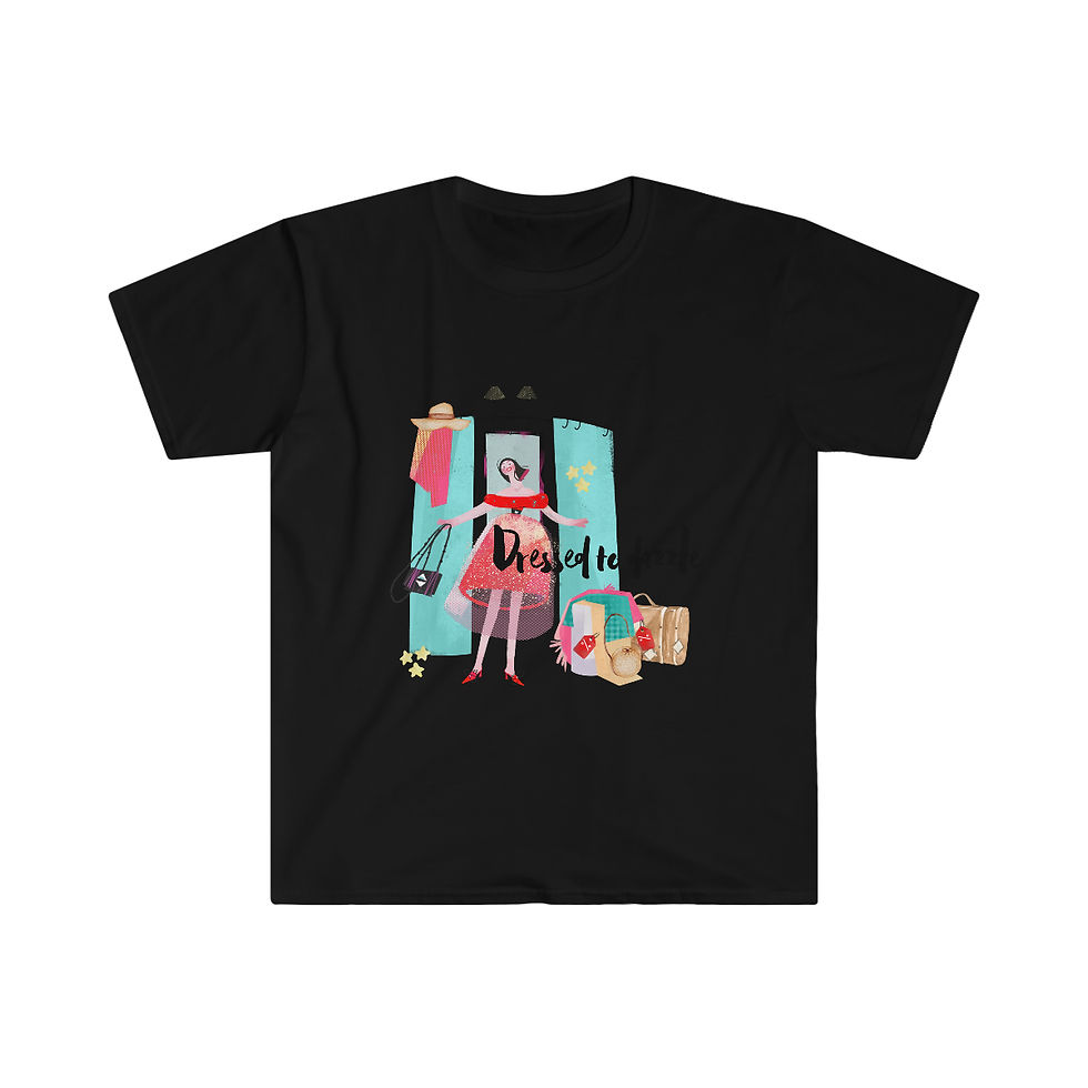 Thumbnail: Dressed to Dazzle: Unisex Softstyle T-Shirt