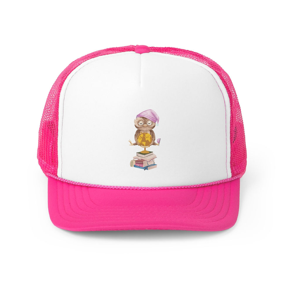 Thumbnail: Sleepy Owl #1; Trucker Caps