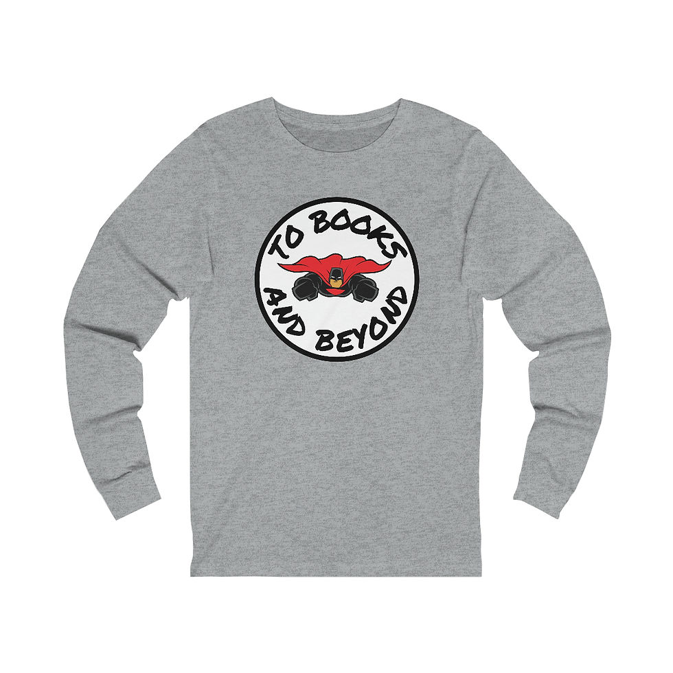Thumbnail: To Books and Beyond Sticker #1: long sleeve tee