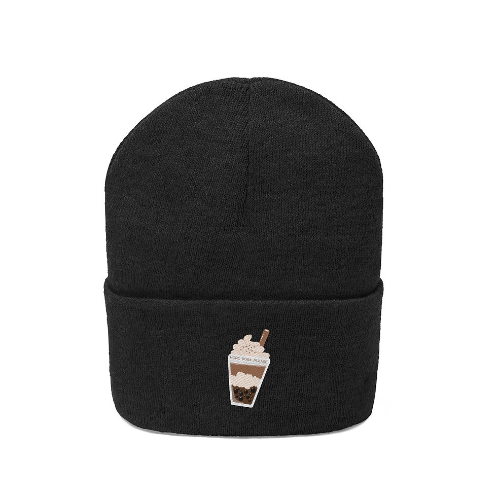Thumbnail: Need More Boba Knit Beanie