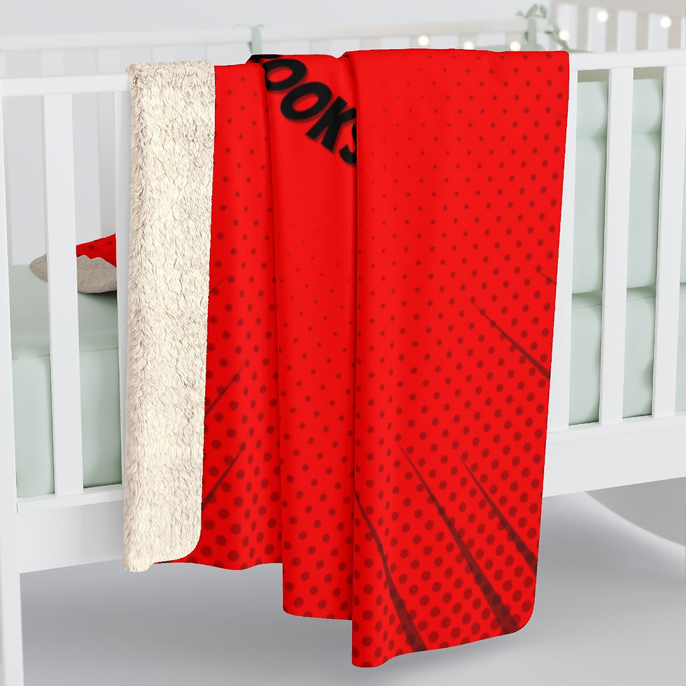 Thumbnail: To Books and Beyond Zebra: High Quality Cozy Fleece Blanket