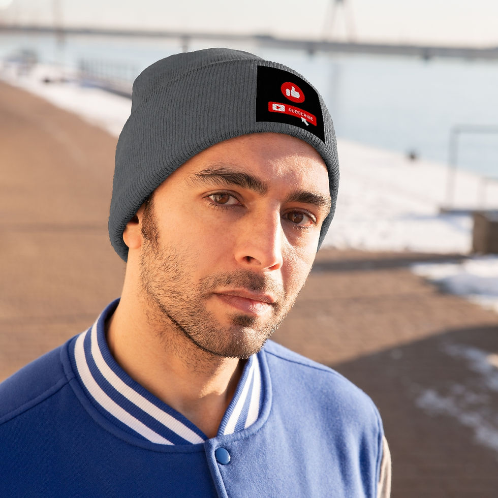 Thumbnail: Copy of Book Gamer, Pink Designs: Knit Beanie