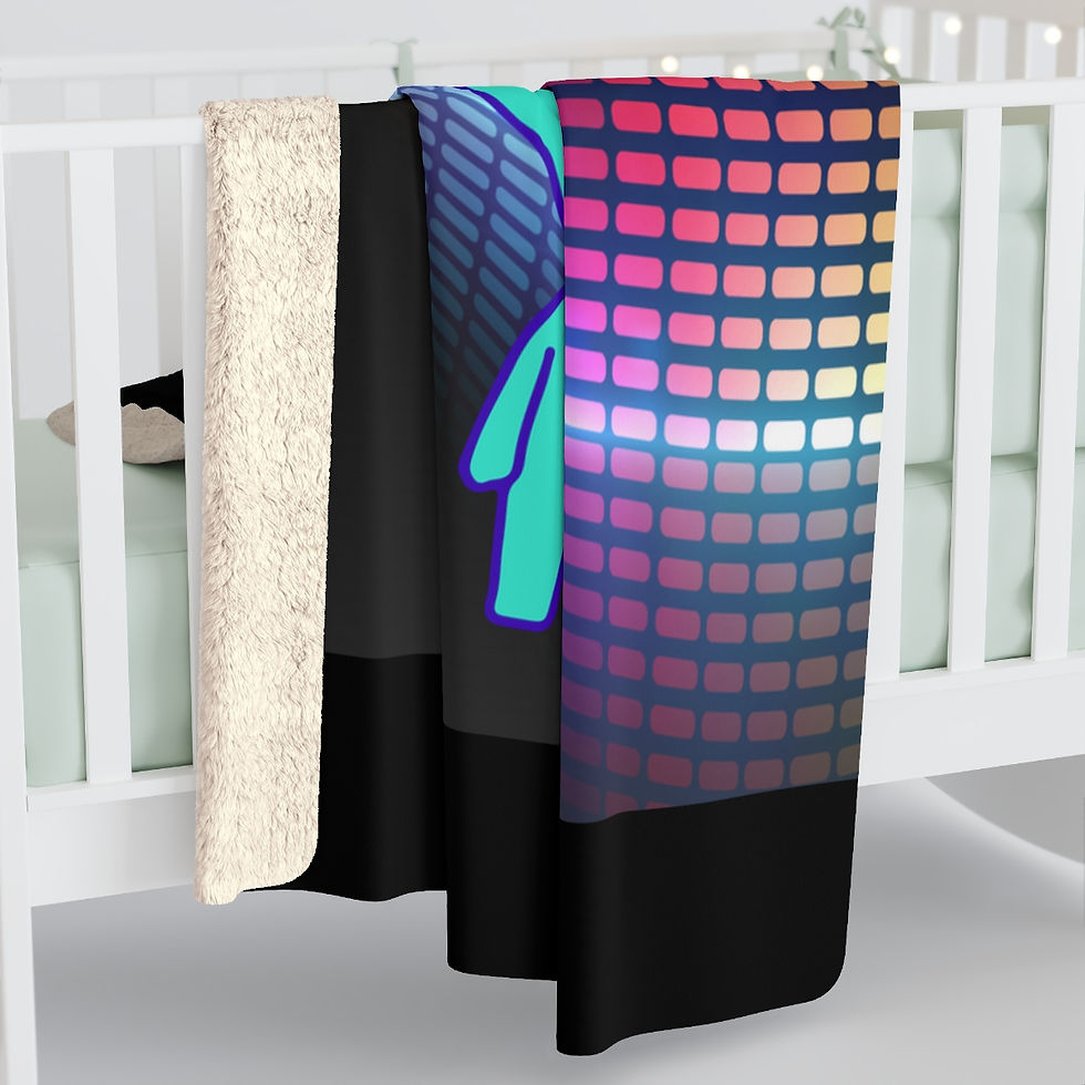 Thumbnail: Alien and Unicorns Best Friends: High Quality Cozy Fleece Blanket