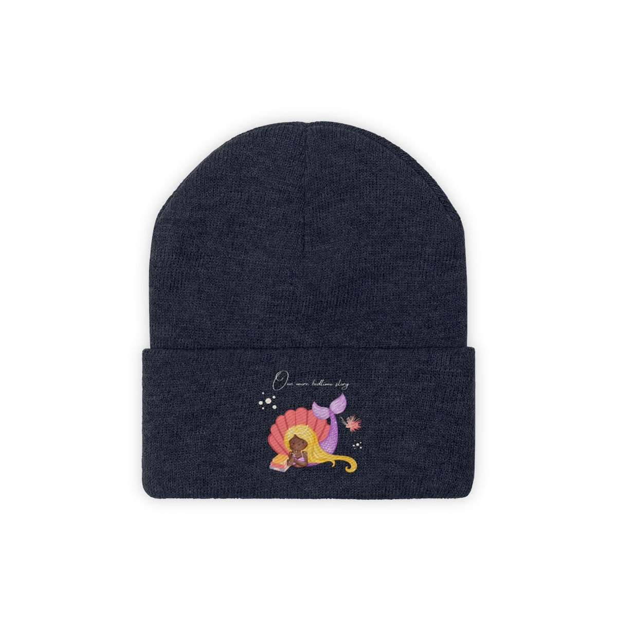 One More Bedtime Story: Orange and Yellow: Knit Beanie