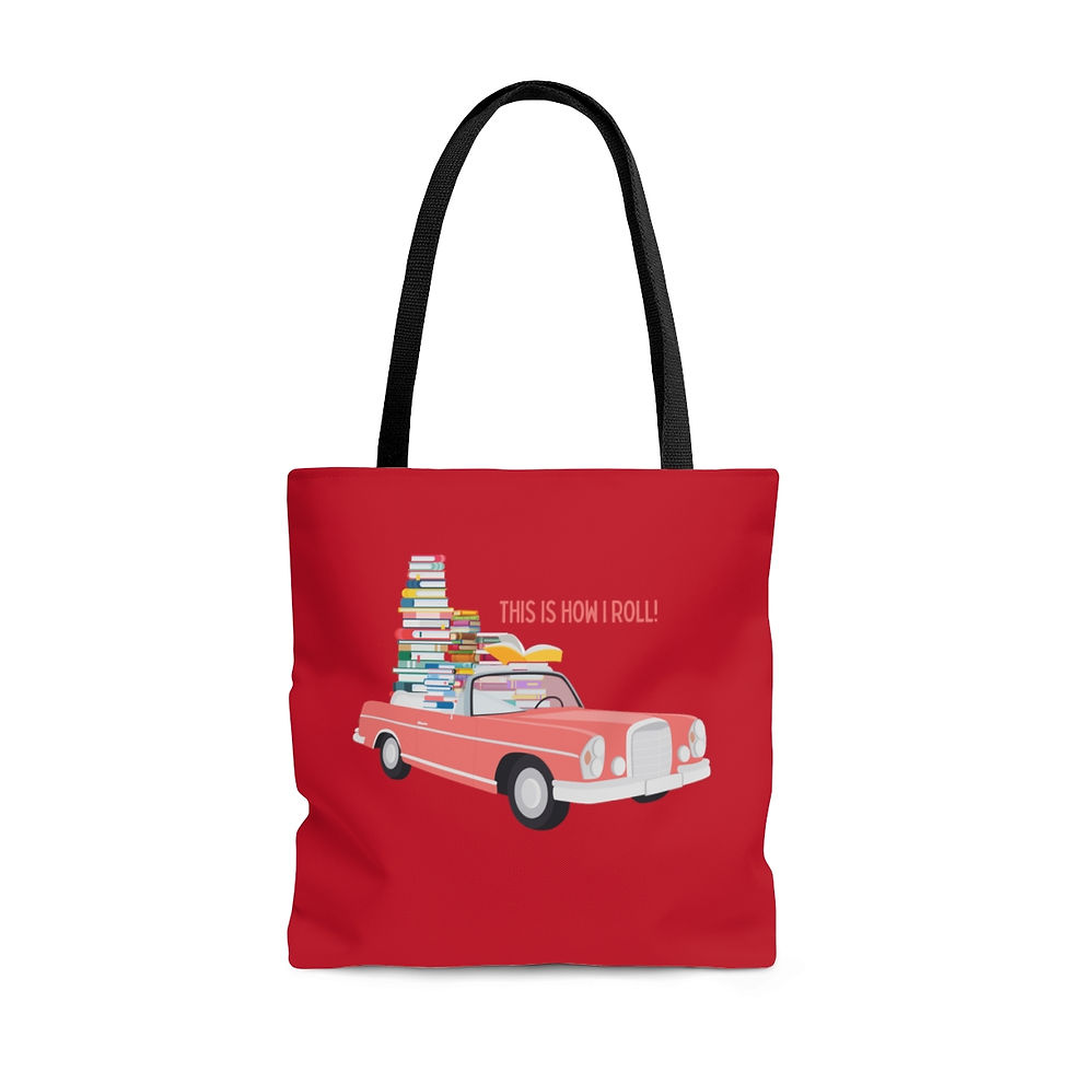 Thumbnail: This is How I Roll: Pink / Tote Bag