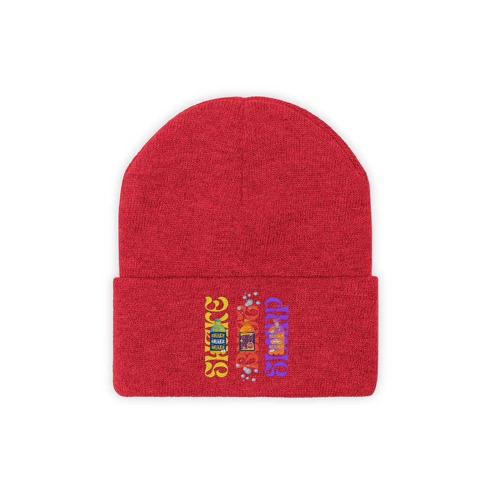 Thumbnail: Shake, Buzz, Slurp: Knit Beanie