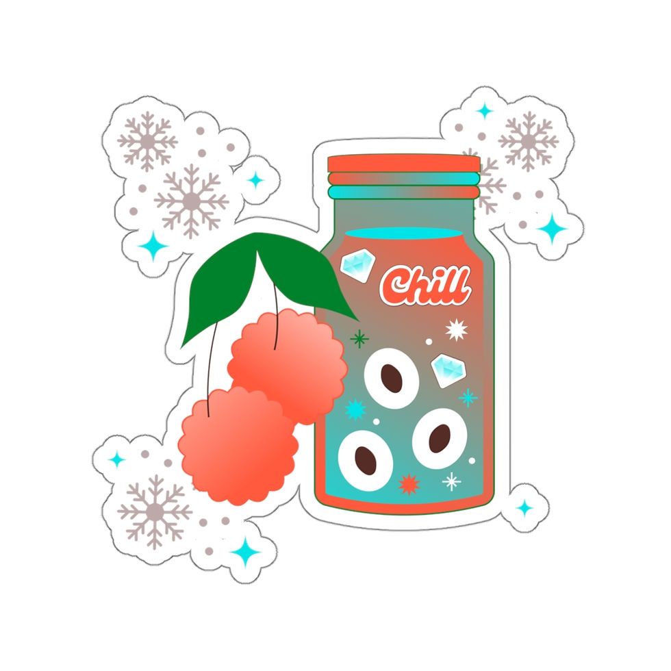 Thumbnail: CHILL: Die-Cut Stickers