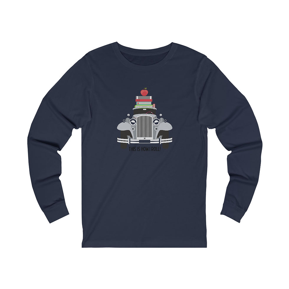 Thumbnail: This is How I Roll: Black / long sleeve tee