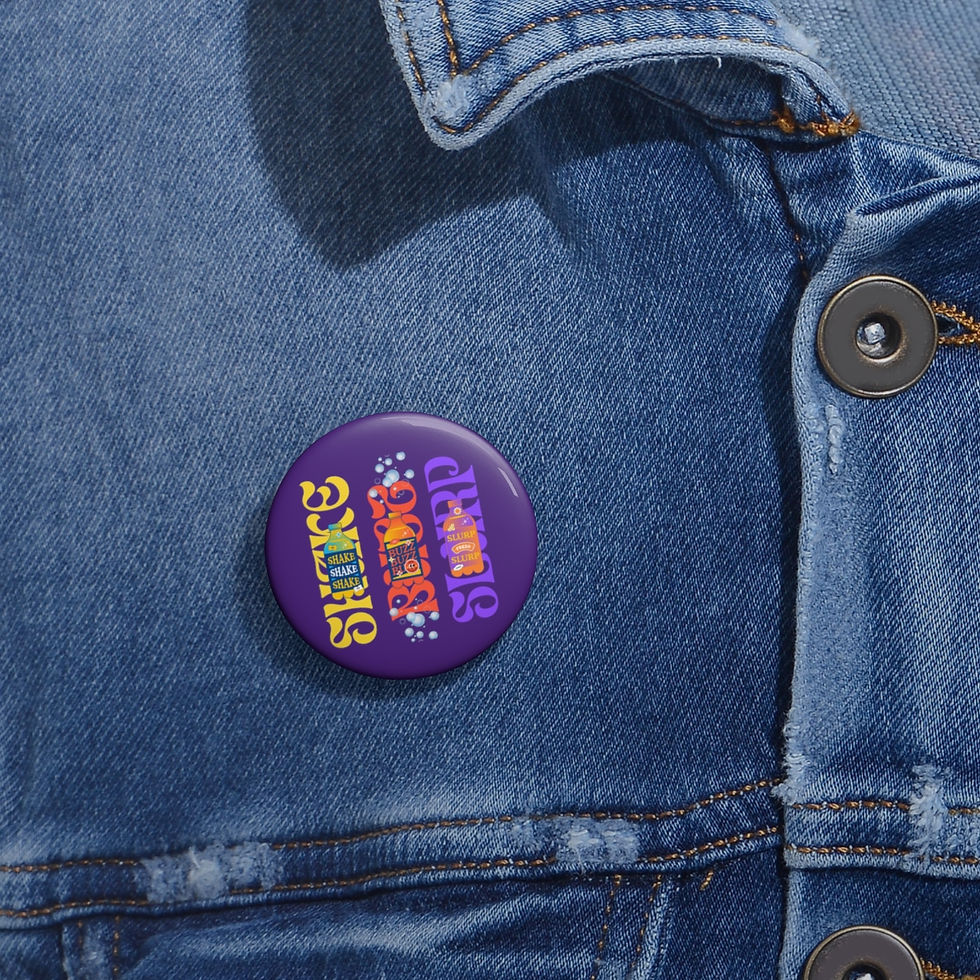 Thumbnail: Shake, Buzz, Slurp: Custom Pin Buttons
