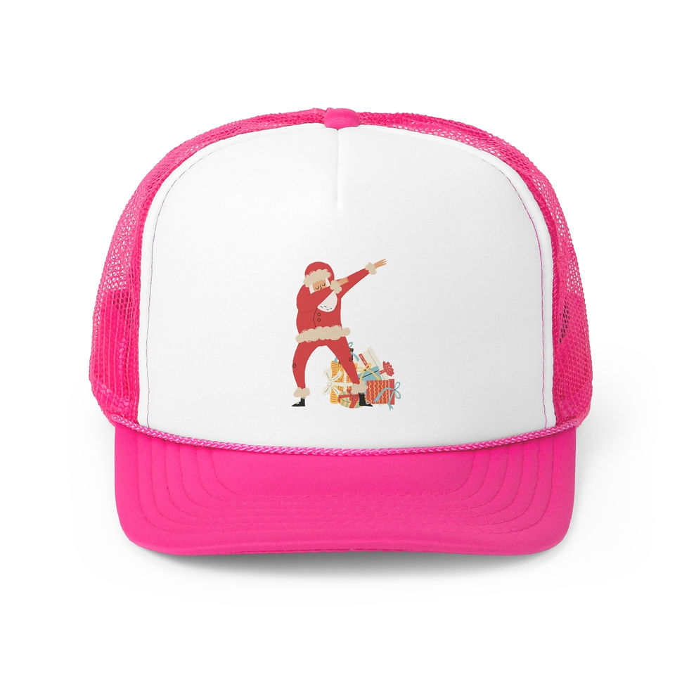 Thumbnail: Dab Santa Presents / Christmas Design: Trucker Caps