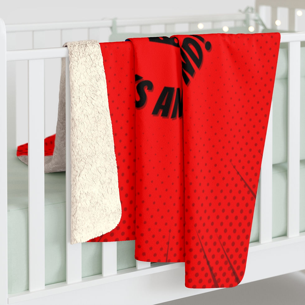 Thumbnail: To Books and Beyond Dog: High Quality Cozy Fleece Blanket