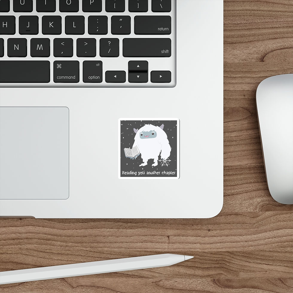 Thumbnail: Yeti another chapter:  Die-Cut Stickers