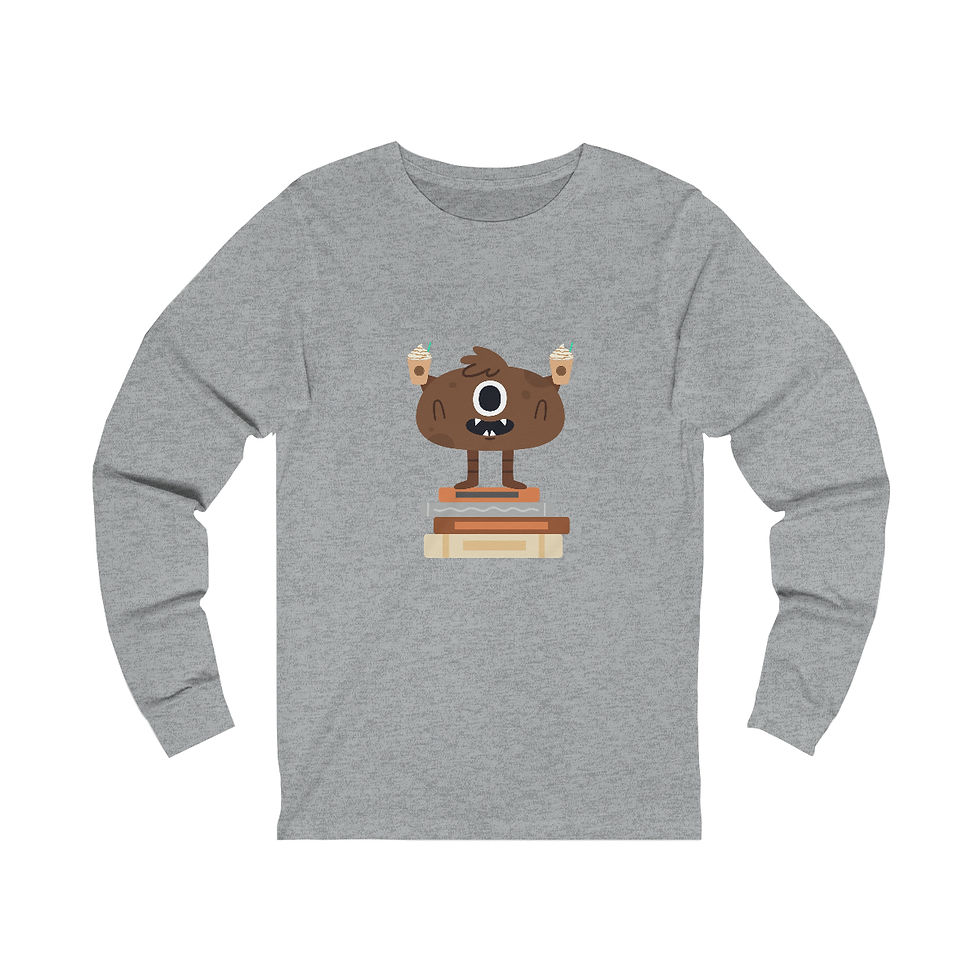 Thumbnail: Brown Monster long sleeve tee