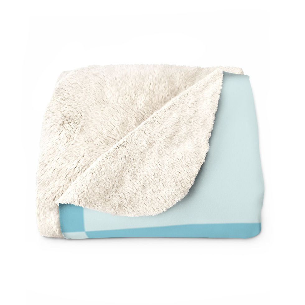Thumbnail: Unicorns In Hats: High Quality Cozy Fleece Blanket