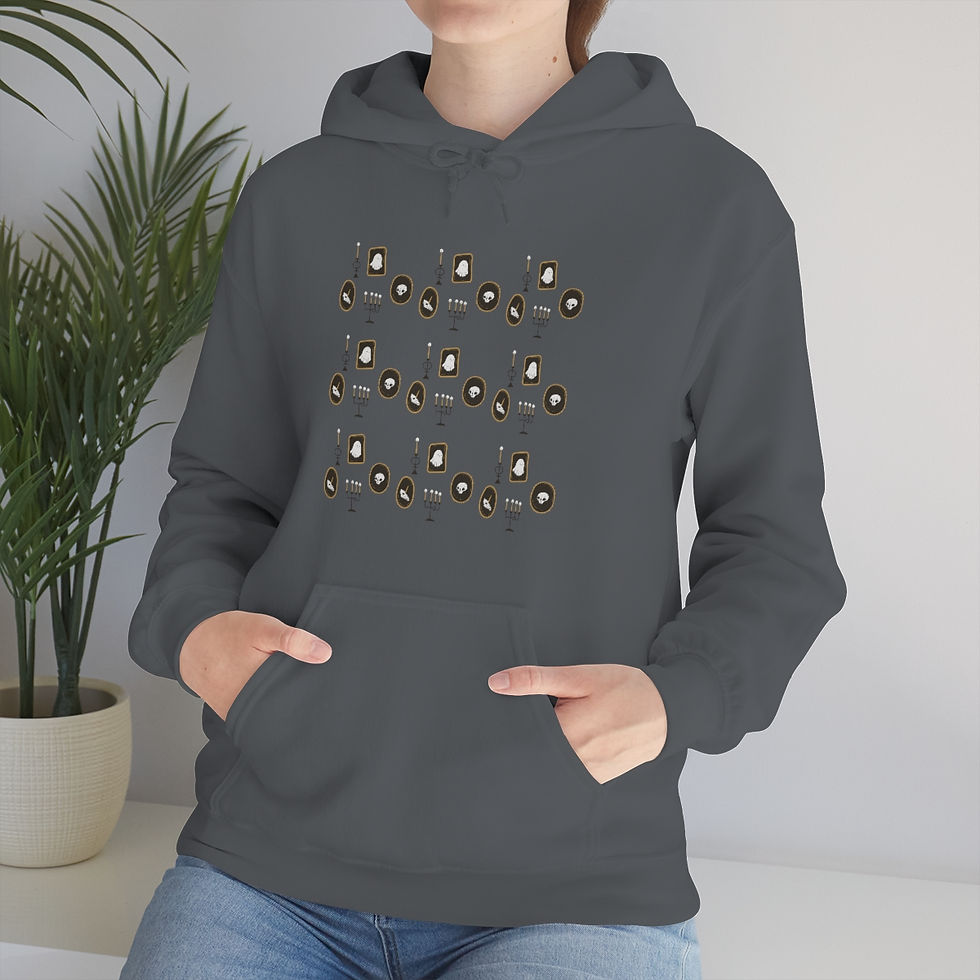 Thumbnail: Frames Halloween Pattern: Unisex Heavy Blend™ Hooded Sweatshirt