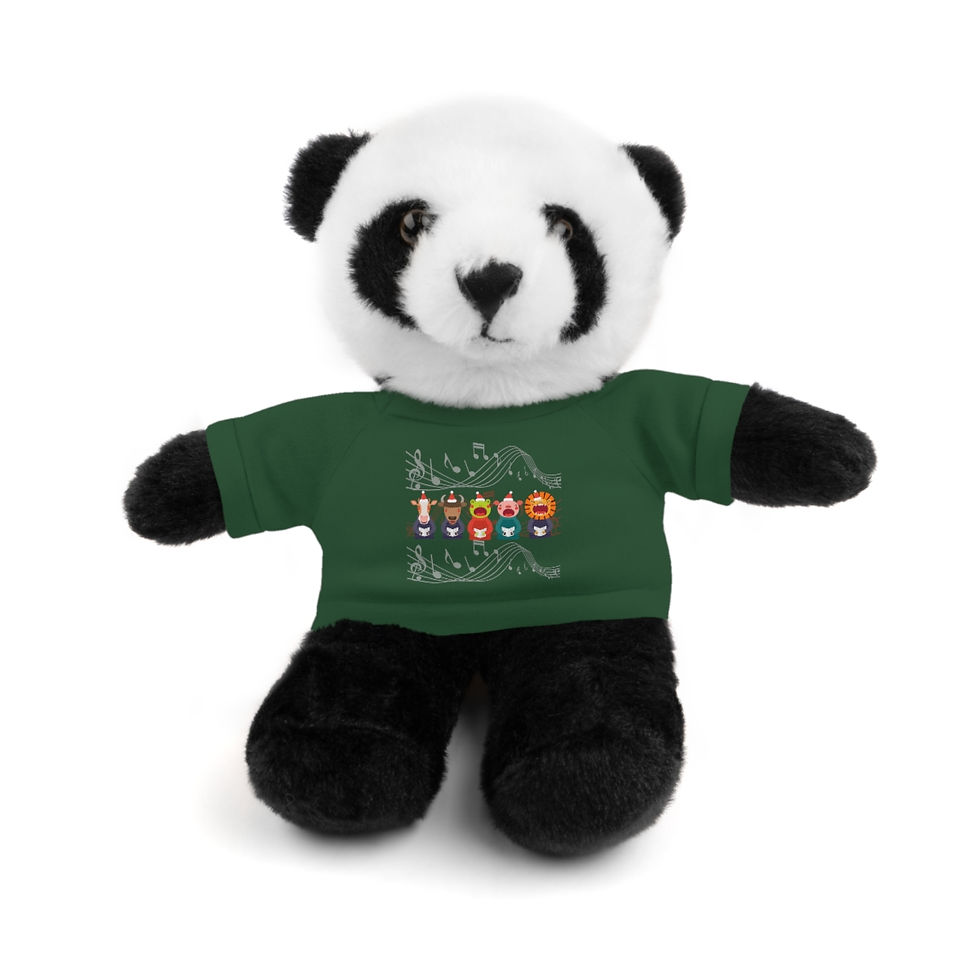 Thumbnail: Animals Singing Their Hearts Out Design: Stuffed Animals with Tee