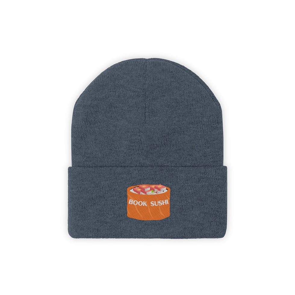 Thumbnail: Book Sushi #2 Knit Beanie