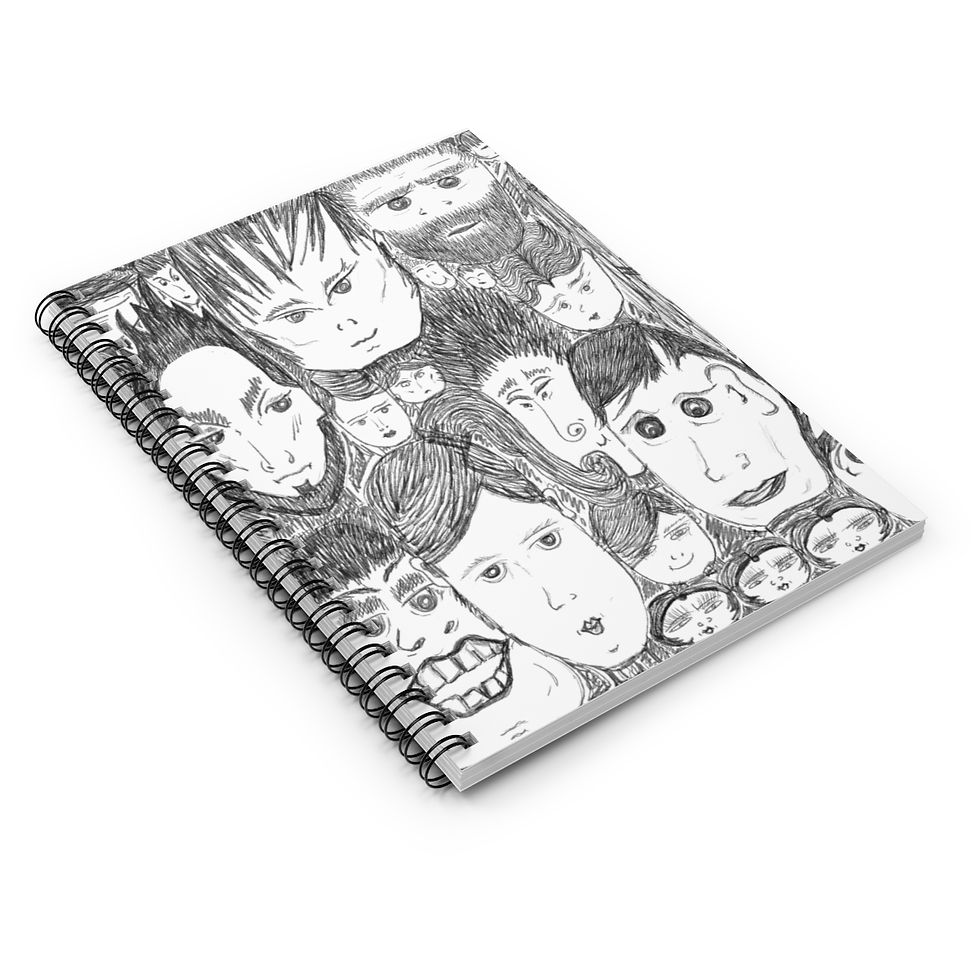 Thumbnail: The Audience #4: Of All People: Spiral Notebook - Ruled Line