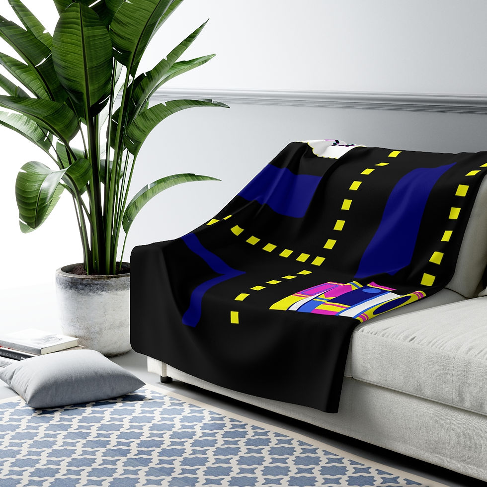 Thumbnail: Munchie Books : Cozy Fleece Blanket
