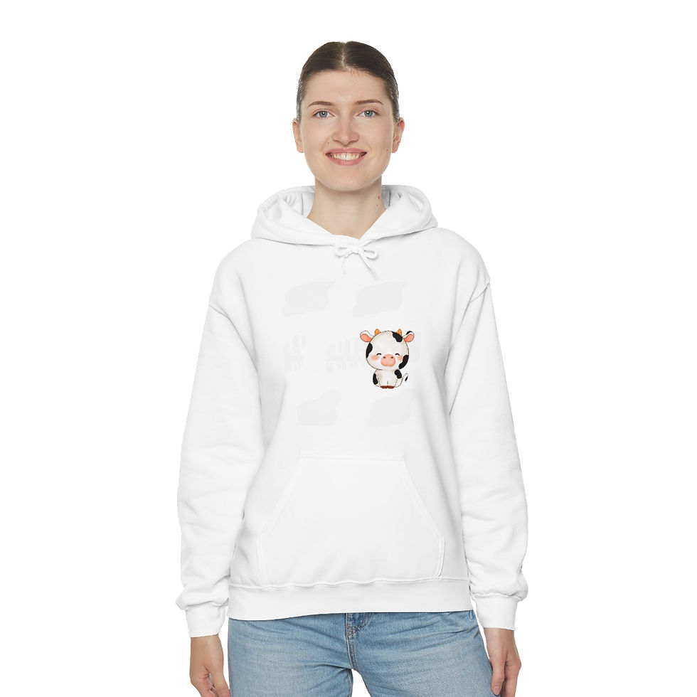 Thumbnail: Cow-dy Partner:  Unisex Heavy Blend™ Hooded Sweatshirt