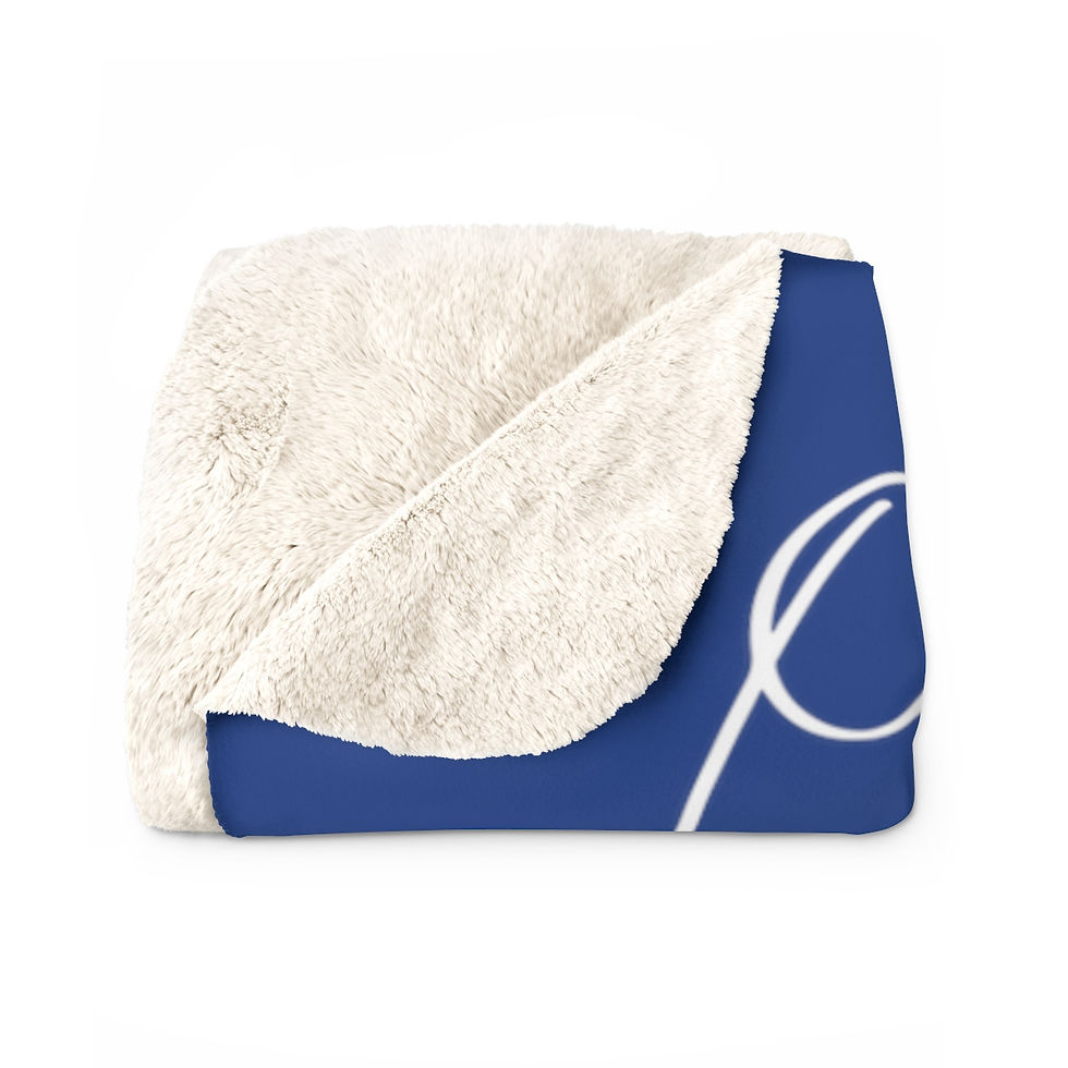 Thumbnail: Mermaid: One More Bedtime Story Purple: high quality cozy fleece blanket