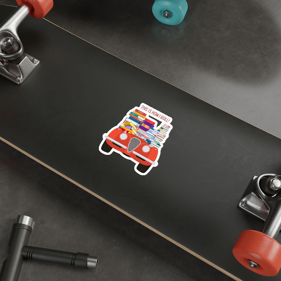 Thumbnail: This is How I Roll: Red / Die-Cut Stickers