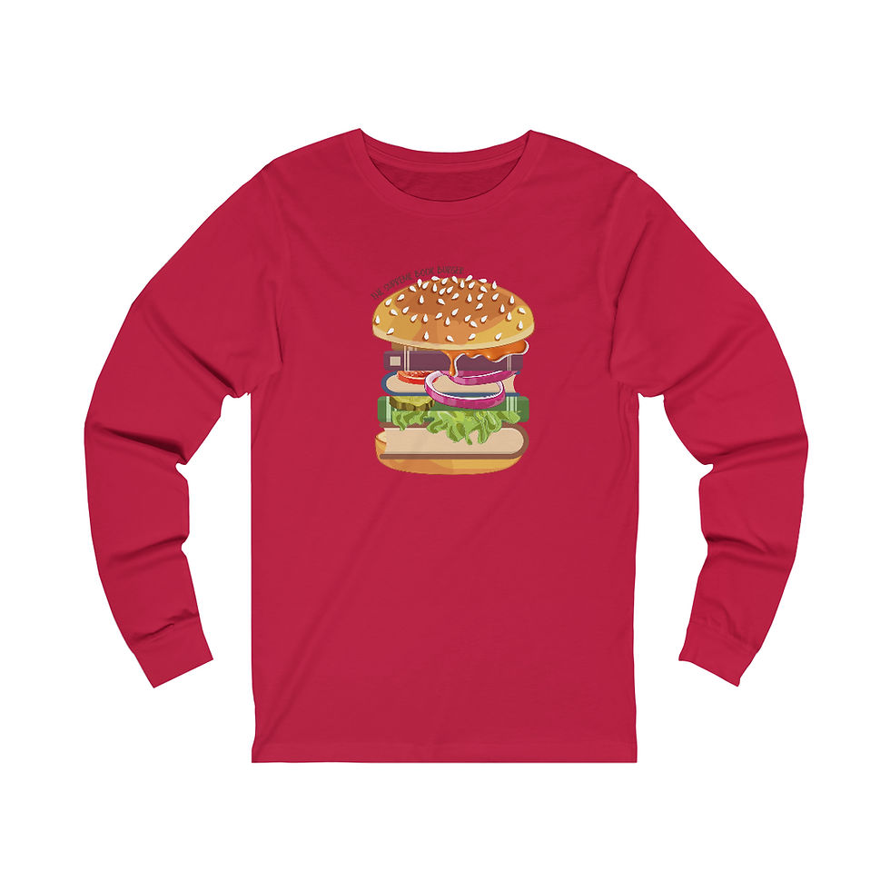 Thumbnail: The Supreme Book Burger: Long Sleeve Tee