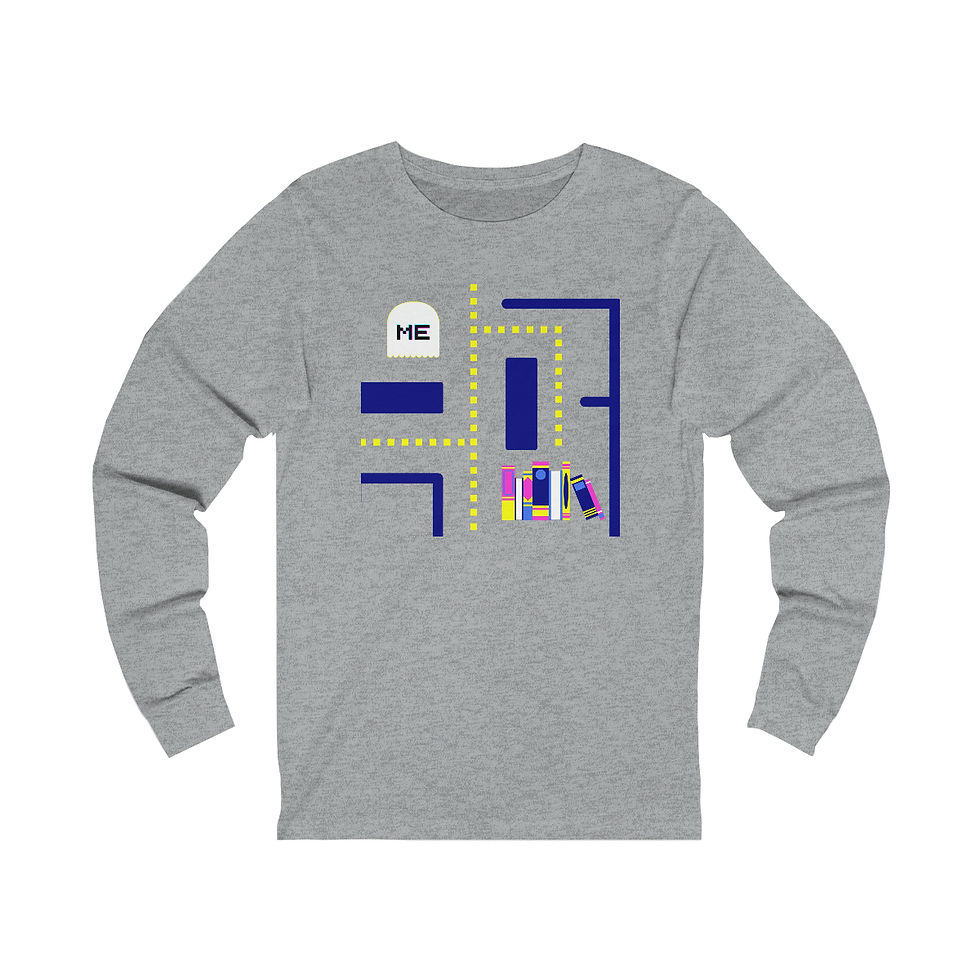 Thumbnail: Munchie books large: long sleeve tee