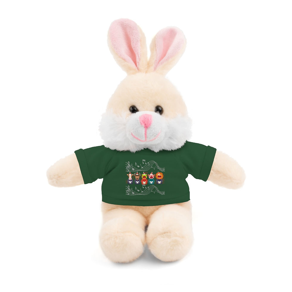 Thumbnail: Animals Singing Their Hearts Out Design: Stuffed Animals with Tee