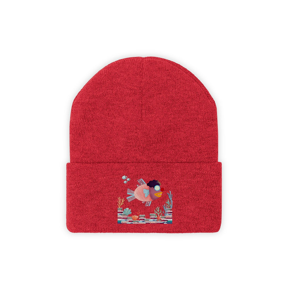 Thumbnail: Crazy Clown Fish #1: Knit Beanie