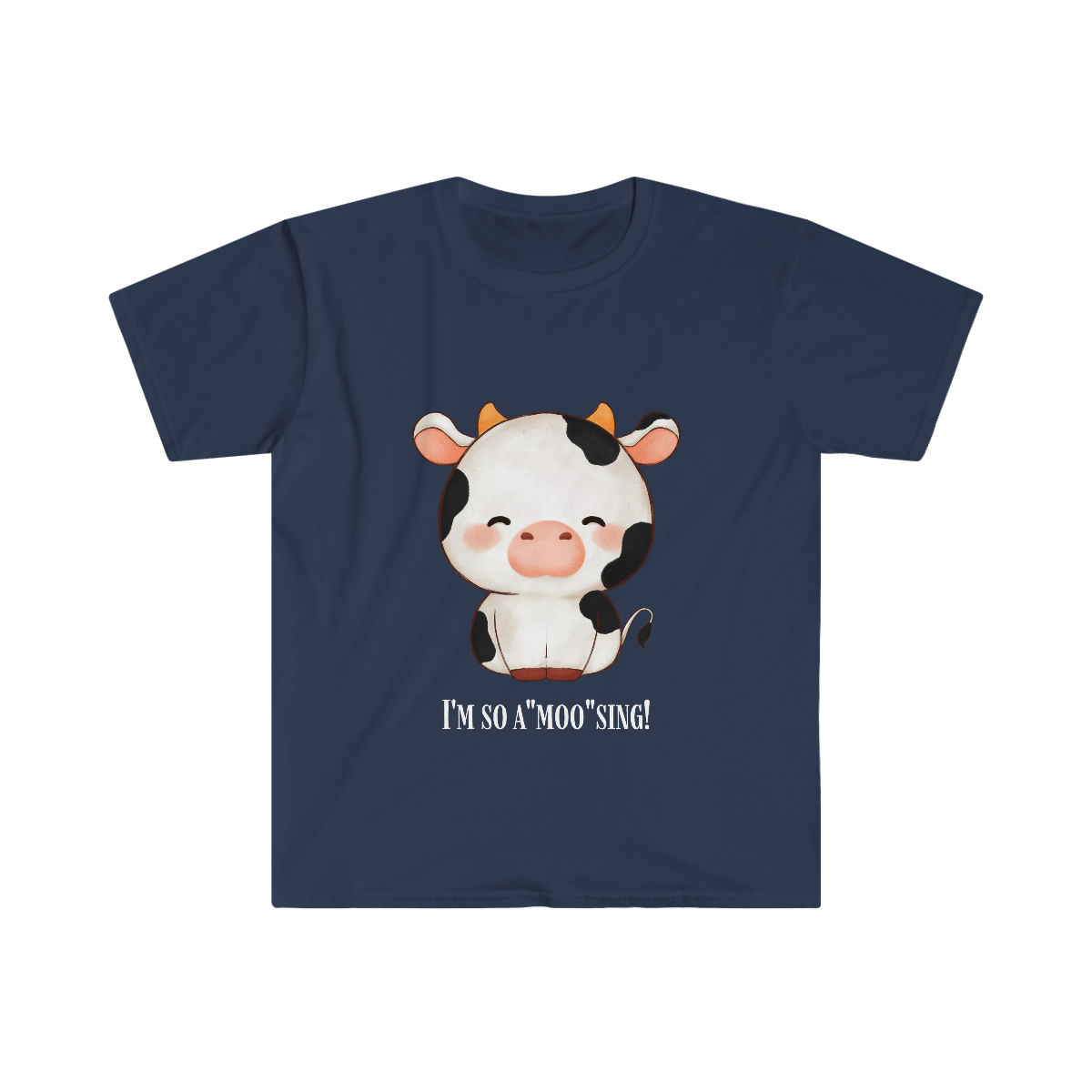 I'm A-Moosing! Unisex Softstyle T-Shirt
