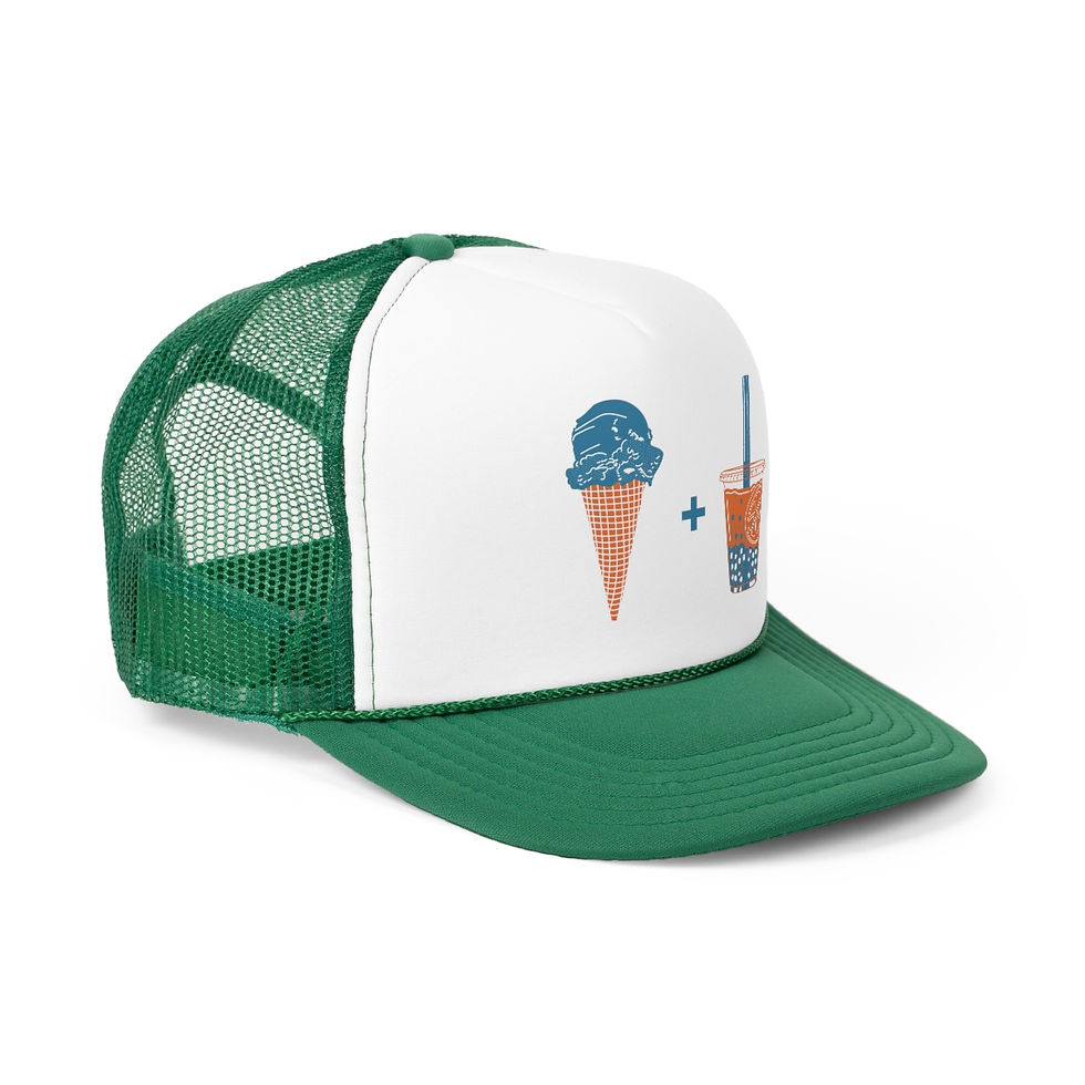 Thumbnail: Ice Cream and Boba: Trucker Caps
