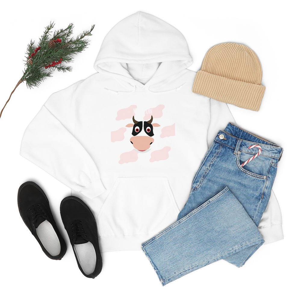 Thumbnail: Mad Cow Camo: Unisex Heavy Blend™ Hooded Sweatshirt