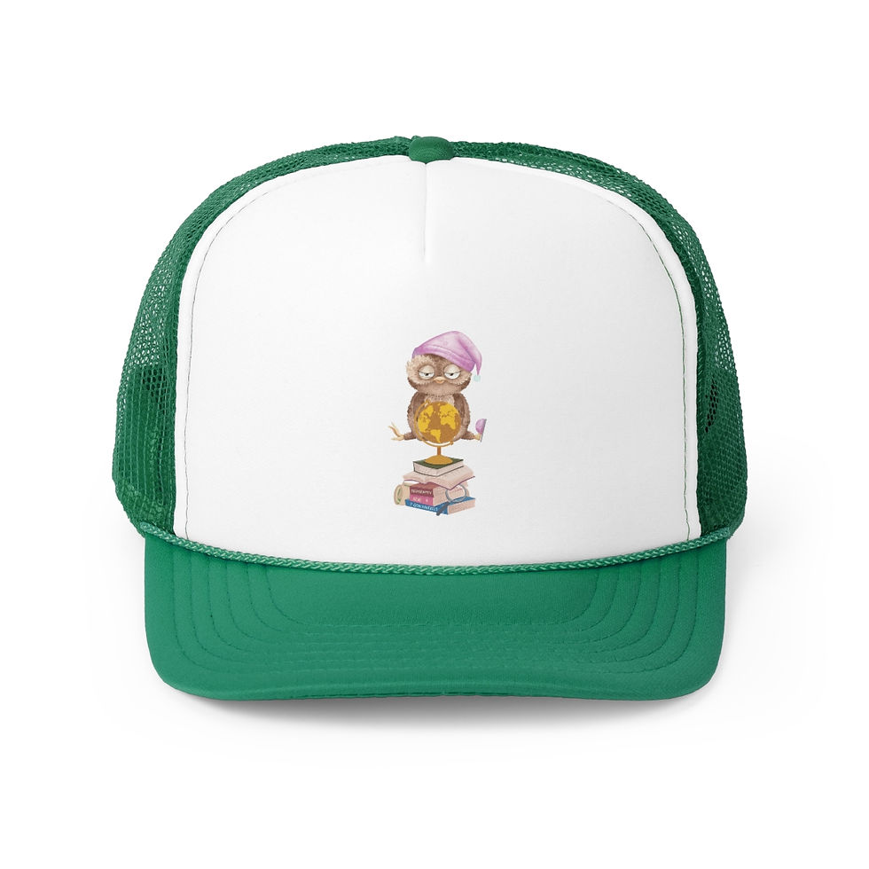 Thumbnail: Sleepy Owl #1; Trucker Caps