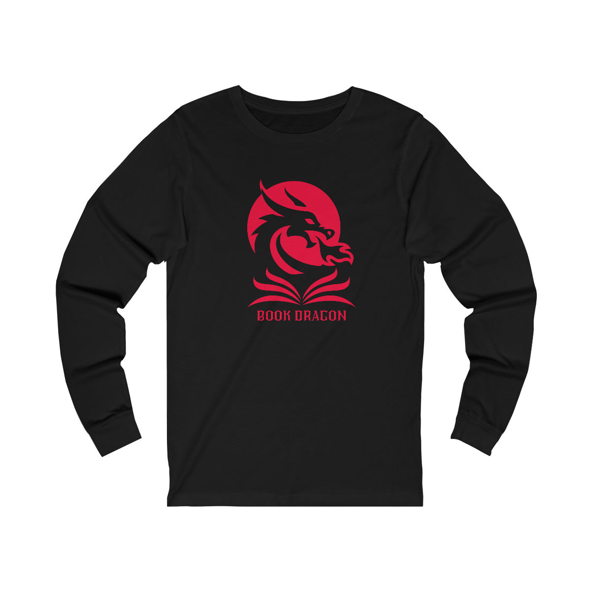 Book Dragon #1 long sleeve tee