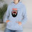 Thumbnail: Red, White and Blue Book Beard Basket: Unisex Heavy Blend™ Hooded Sweatshirt