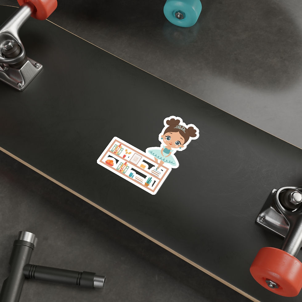 Thumbnail: Ballerina #2: Die-Cut Stickers