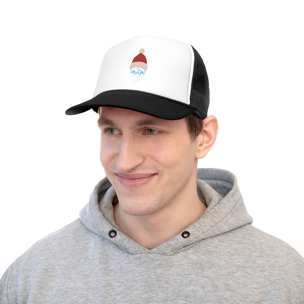 Thumbnail: Ski Skull With Multi-Colored Hat: Trucker Caps