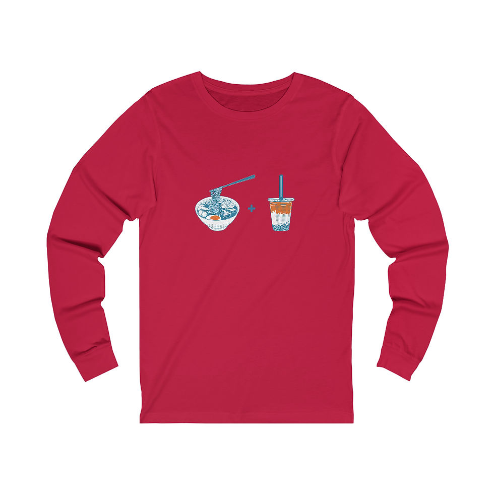 Thumbnail: Soup and Boba: long sleeve tee