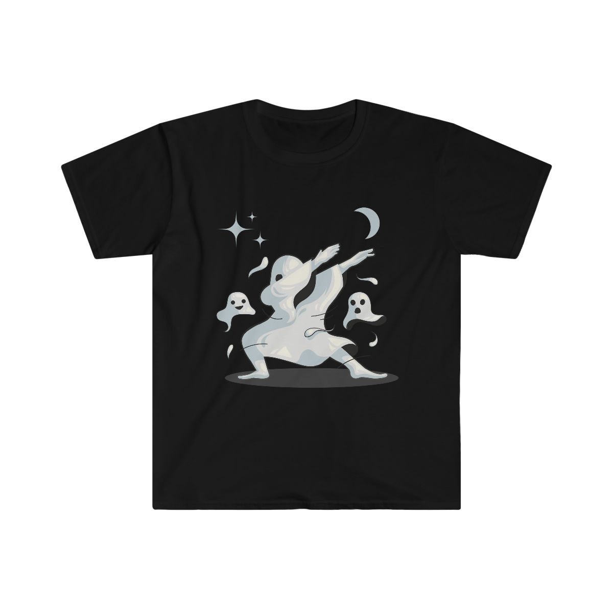 Ghosts Dabbing At The Moon: All American soft-style t-shirt