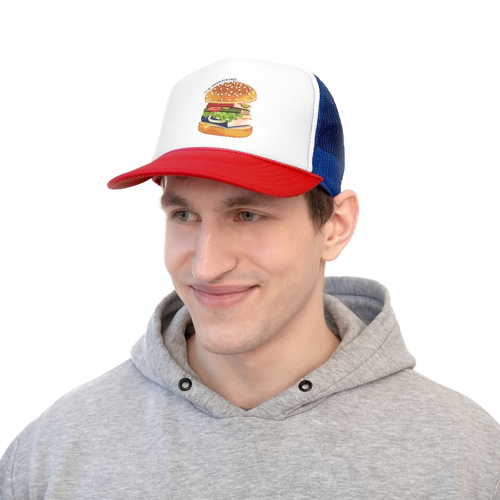 Thumbnail: The All American Book Burger: Trucker Caps