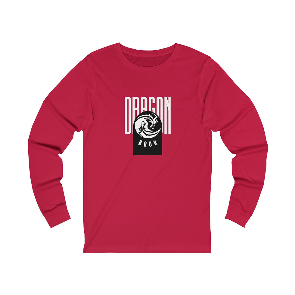 Thumbnail: Book Dragon Circle #1 long sleeve tee