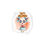 Thumbnail: Happy Halloween Doll Design: Die-Cut Stickers