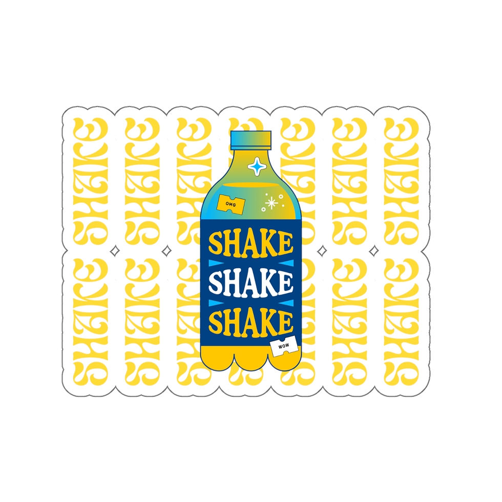 Thumbnail: Shake!: Die-Cut Stickers
