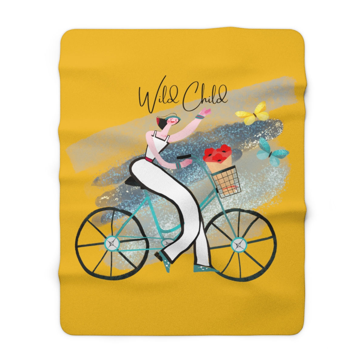Wild Child! High Quality Cozy Fleece Blanket