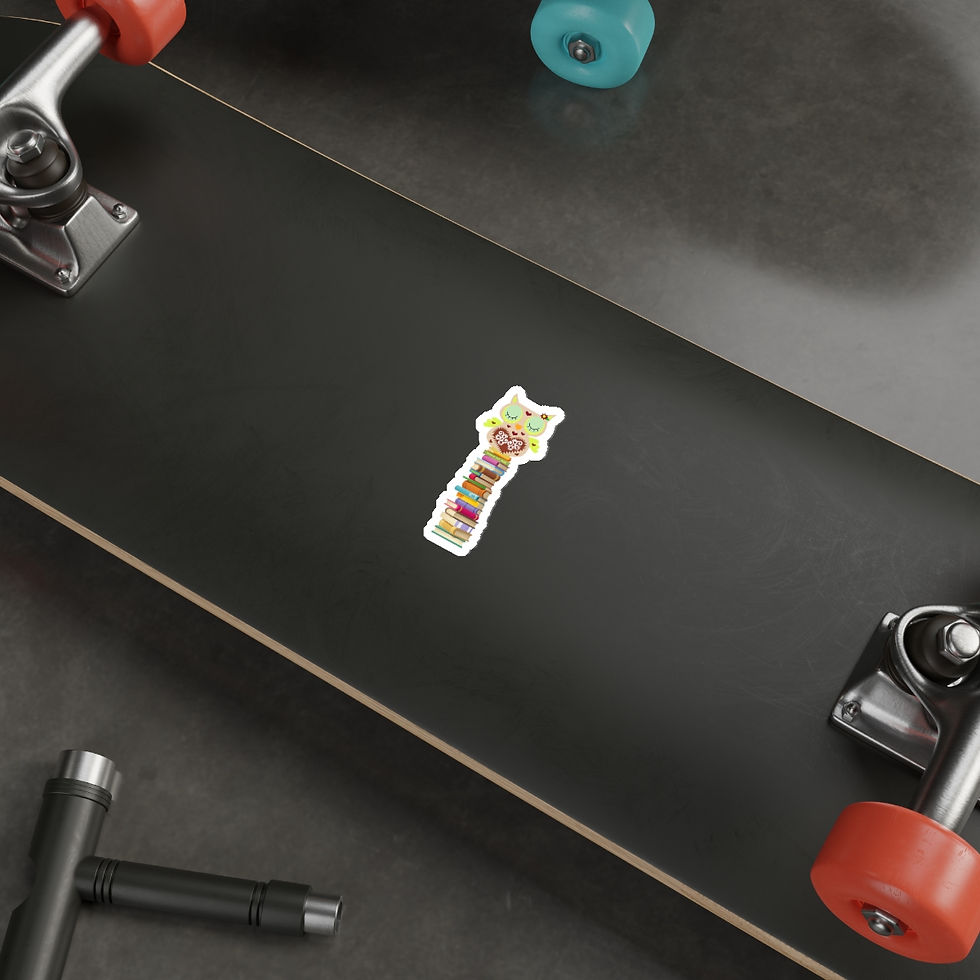Thumbnail: Fancy Owl Stack #2: Die-Cut Stickers