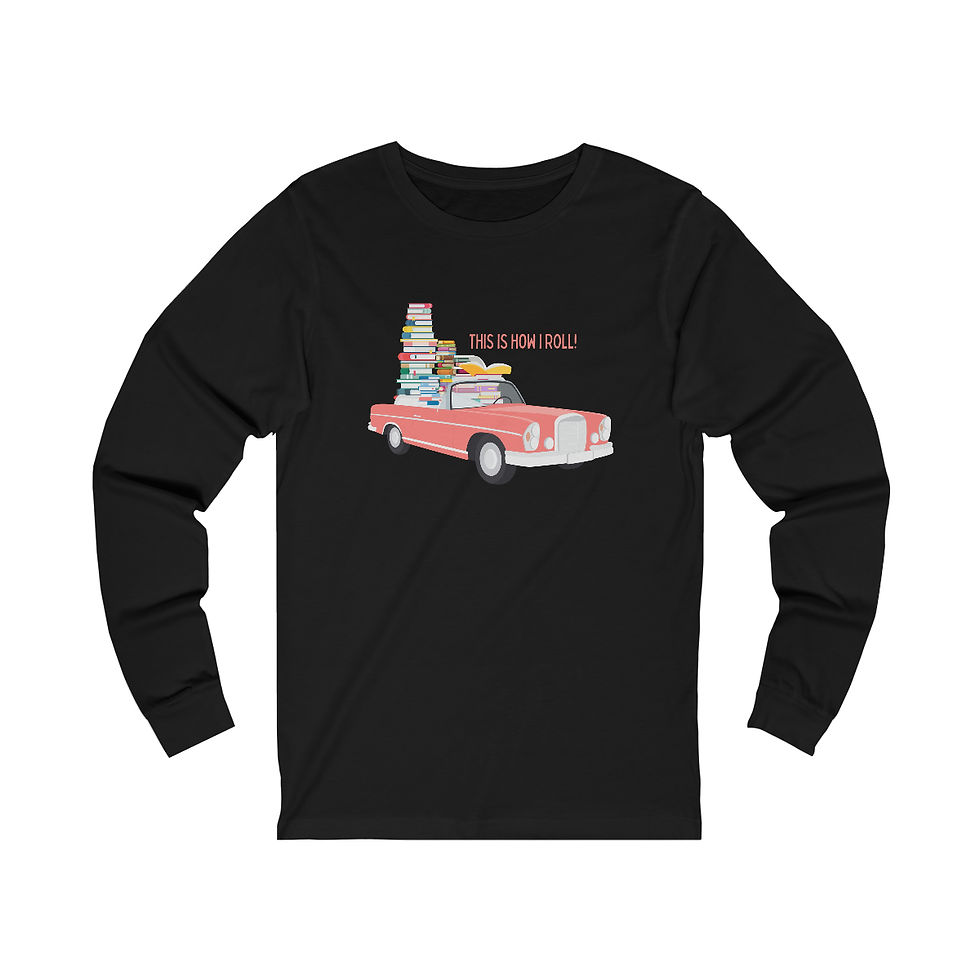 Thumbnail: This is How I Roll: Pink / long sleeve tee
