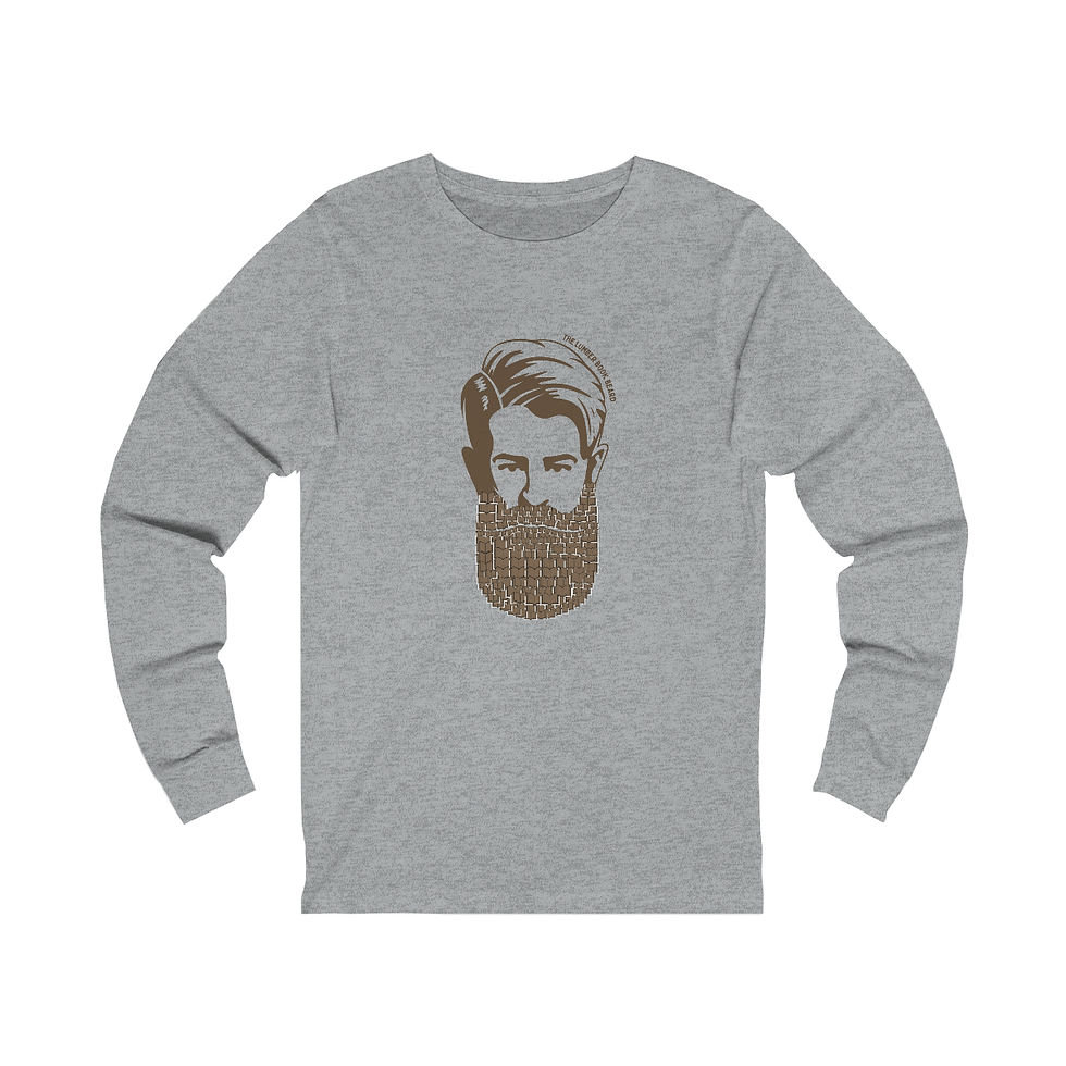 Thumbnail: Copy of Book Beard #2 long sleeve tee