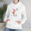 Thumbnail: Santa Hanging With The Penguins: Unisex Heavy Blend™ Hooded Sweatshirt